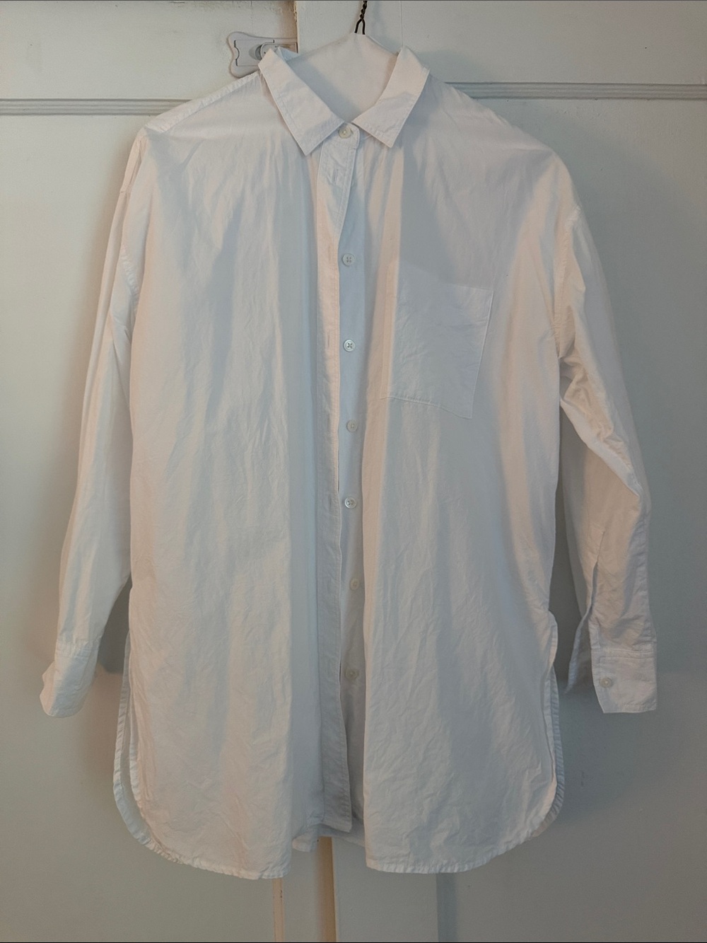 Madewell White Women’s Button-Down Shirt XXS